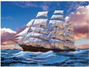 Opakowanie Diamentowa mozaika Statek na oceanie NO-1008530