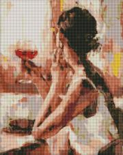 Opakowanie Diamentowa mozaika - Tajemniczy nieznajomy 40x50cm