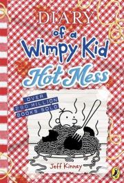 Diary of a wimpy kid. Hot mess. Book 19 wer. angielska. Autor: Jeff Kinney. Dadada.pl Okładka książki Diary of a wimpy kid. Hot mess. Book 19 wer. angielska