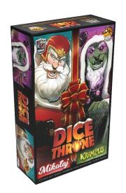 Dice Throne: Mikołaj vs Krampus. Wydawca: Lucky Duck Games Polska. Dadada.pl Opakowanie Dice Throne: Mikołaj vs Krampus