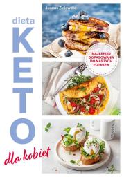 Dieta keto dla kobiet. Autor: Joanna Zielewska. Dadada.pl Okładka książki Dieta keto dla kobiet