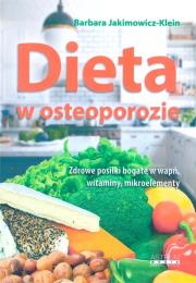 Dieta w osteoporozie w.2020. Autor: Barbara Jakimowicz-Klein. Dadada.pl Okładka książki Dieta w osteoporozie w.2020