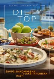 Okładka książki Diety TOP. Śródziemnomorska, DASH, fleksitariańska