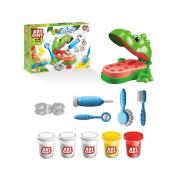 Opakowanie Dino dentysta + masa plastyczna