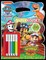 Okładka książki Dino Rescue. Psi Patrol. SuperKolory