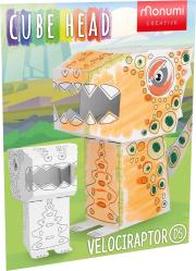 Opakowanie Dino Velociraptor Cube Head MCH000113