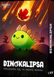 Dinokalipsa REBEL. Wydawca: Rebel. Dadada.pl Opakowanie Dinokalipsa REBEL