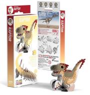 Opakowanie Dinozaur Raptor Eugy Eko Układanka 3D