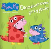 Dinozaurowe przyjęcie. Świnka Peppa. Książeczki z półeczki. Autor: Opracowanie zbiorowe. Dadada.pl Okładka książki Dinozaurowe przyjęcie. Świnka Peppa. Książeczki z półeczki