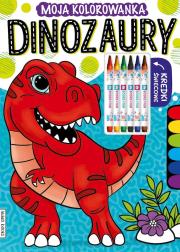 Dinozaury. Autor:   Praca zbiorowa. Dadada.pl Okładka książki Dinozaury