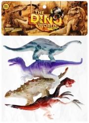 Opakowanie Dinozaury figurki 4szt