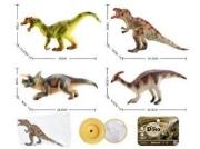 Opakowanie Dinozaury vinylowe z dźwiękiem mix