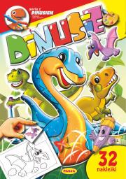 Dinusie. Autor: Adam Sochacki. Dadada.pl Okładka książki Dinusie