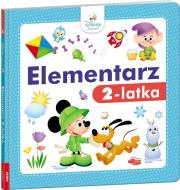 Okładka książki Disney Maluch. Elementarz 2-latka