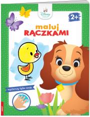 Okładka książki Disney Maluch. Maluj Rączkami