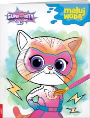 Okładka książki Disney Superkoty Maluj wodą MW-9122