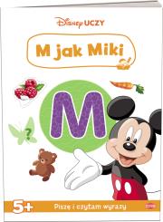 Okładka książki Disney uczy Miki M jak Miki UAL-9302