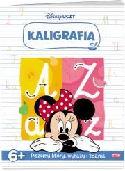 Okładka książki Disney uczy Minnie Kaligrafia UKA-9302