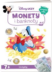 Okładka książki Disney Uczy. Monety i banknoty. Miki