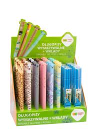 Display Długopis wymazywalny Uszaki mix 1 0.5mm niebieski Happy Color 36 szt. + wkłady 12 etui. Wydawca: HAPPY COLOR. Dadada.pl Opakowanie Display Długopis wymazywalny Uszaki mix 1 0.5mm niebieski Happy Color 36 szt. + wkłady 12 etui