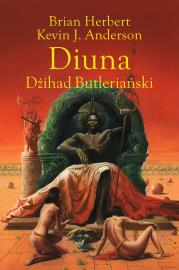 Diuna. Dżihad Butleriański. Autor: Brian Herbert. Dadada.pl Okładka książki Diuna. Dżihad Butleriański