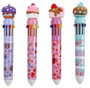 Opakowanie Długopis 10 kolorów Słodycze (36szt)