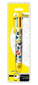 Opakowanie Długopis 6 kolorowy Minionki mix MS10016