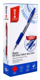 Długopis automatyczny Base czerwony (12szt) MemoBe. Wydawca: MemoBe. Dadada.pl Opakowanie Długopis automatyczny Base czerwony (12szt) MemoBe