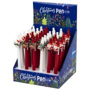 Okładka książki Długopis Automatyczny Christmas Niebieski 89667 Centrum