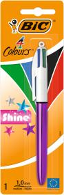 Długopis BIC 4 Colours Shine AST blister 1szt.mix. Wydawca: Bic. Dadada.pl Opakowanie Długopis BIC 4 Colours Shine AST blister 1szt.mix