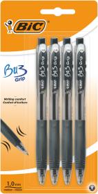 Długopis BIC Bu3 Grip czarny blister 4szt.. Wydawca: Bic. Dadada.pl Opakowanie Długopis BIC Bu3 Grip czarny blister 4szt.