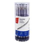 Długopis biurowy 0,7mm czarny tuba (20szt) MemoBe. Wydawca: MemoBe. Dadada.pl Opakowanie Długopis biurowy 0,7mm czarny tuba (20szt) MemoBe