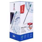 Długopis biurowy 0,7mm zielony (50szt) MemoBe. Wydawca: MemoBe. Dadada.pl Opakowanie Długopis biurowy 0,7mm zielony (50szt) MemoBe