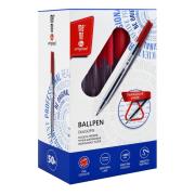 Długopis biurowy czerwony (50szt) MemoBe. Wydawca: MemoBe. Dadada.pl Opakowanie Długopis biurowy czerwony (50szt) MemoBe