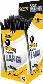 Długopis Cristal Large czarny BIC (50szt). Wydawca: Bic. Dadada.pl Opakowanie Długopis Cristal Large czarny BIC (50szt)