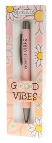 Długopis Happiness - Good Vibes w etui. Wydawca: CRESCO. Dadada.pl Opakowanie Długopis Happiness - Good Vibes w etui