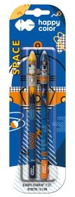 Długopis Happy Color Space zmazywalny 2 sztuki na blistrze. Wydawca: HAPPY COLOR. Dadada.pl Opakowanie Długopis Happy Color Space zmazywalny 2 sztuki na blistrze