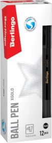 Długopis kulkowy czarny 0,7mm xGold (12szt). Wydawca: Berlingo. Dadada.pl Opakowanie Długopis kulkowy czarny 0,7mm xGold (12szt)