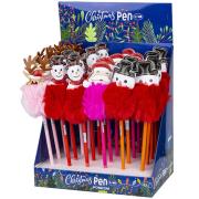 Okładka książki Długopis Kulokowy Christmas Pompon 89977 Centrum