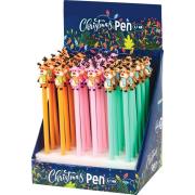 Okładka książki Długopis Renifer 0,7mm niebieski (36szt)