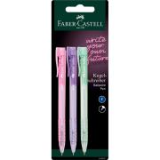 Opakowanie Długopis rx5 0,5mm niebieski blister 3 szt. Faber-castell