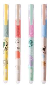 Opakowanie Długopis usuwalny Afrykanki Boho 0.5mm nieb. 4szt