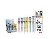 Opakowanie Długopis wielokolorowy 0,7mm Fantasy (30szt)