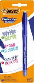 Długopis wymazywalny Gel-ocity illusion niebieski BIC. Wydawca: Bic. Dadada.pl Opakowanie Długopis wymazywalny Gel-ocity illusion niebieski BIC