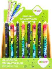 Opakowanie Długopis wymazywalny Miaow niebieski (40szt) HAPPY