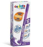 Długopis wymazywalny Oops fioletowy (12szt). Wydawca: Carioca. Dadada.pl Opakowanie Długopis wymazywalny Oops fioletowy (12szt)