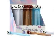 Opakowanie Długopis z ozdobną końcówką, piłka MIX