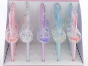 Długopis z zawieszką z brokatem (20szt). Wydawca: ADAR. Dadada.pl Opakowanie Długopis z zawieszką z brokatem (20szt)