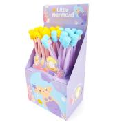 Długopis żelowy Silky Little mermaid MIX (24szt). Wydawca: Fandy. Dadada.pl Opakowanie Długopis żelowy Silky Little mermaid MIX (24szt)