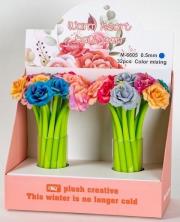 Opakowanie Długopis żelowy Silky MIX (32szt)